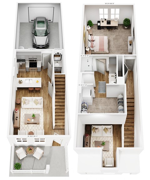 Foley Belle Floor Plan at Allier Gulf Shores, Gulf Shores, AL